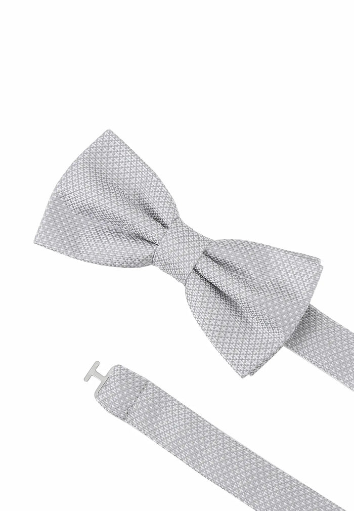 Bow tie & pocket square set – fine texture