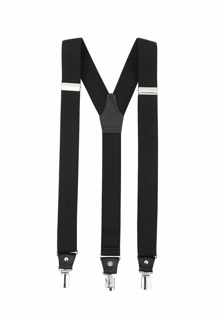 Men's suspender set with bow tie & pocket square – Picoté