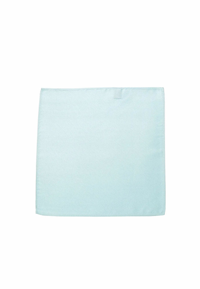 Men's silk pocket square - solid pastel colors