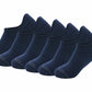 (Dunkelblau) Sneaker Socken Herren 3er Pack – Gesamtansicht alle Paare