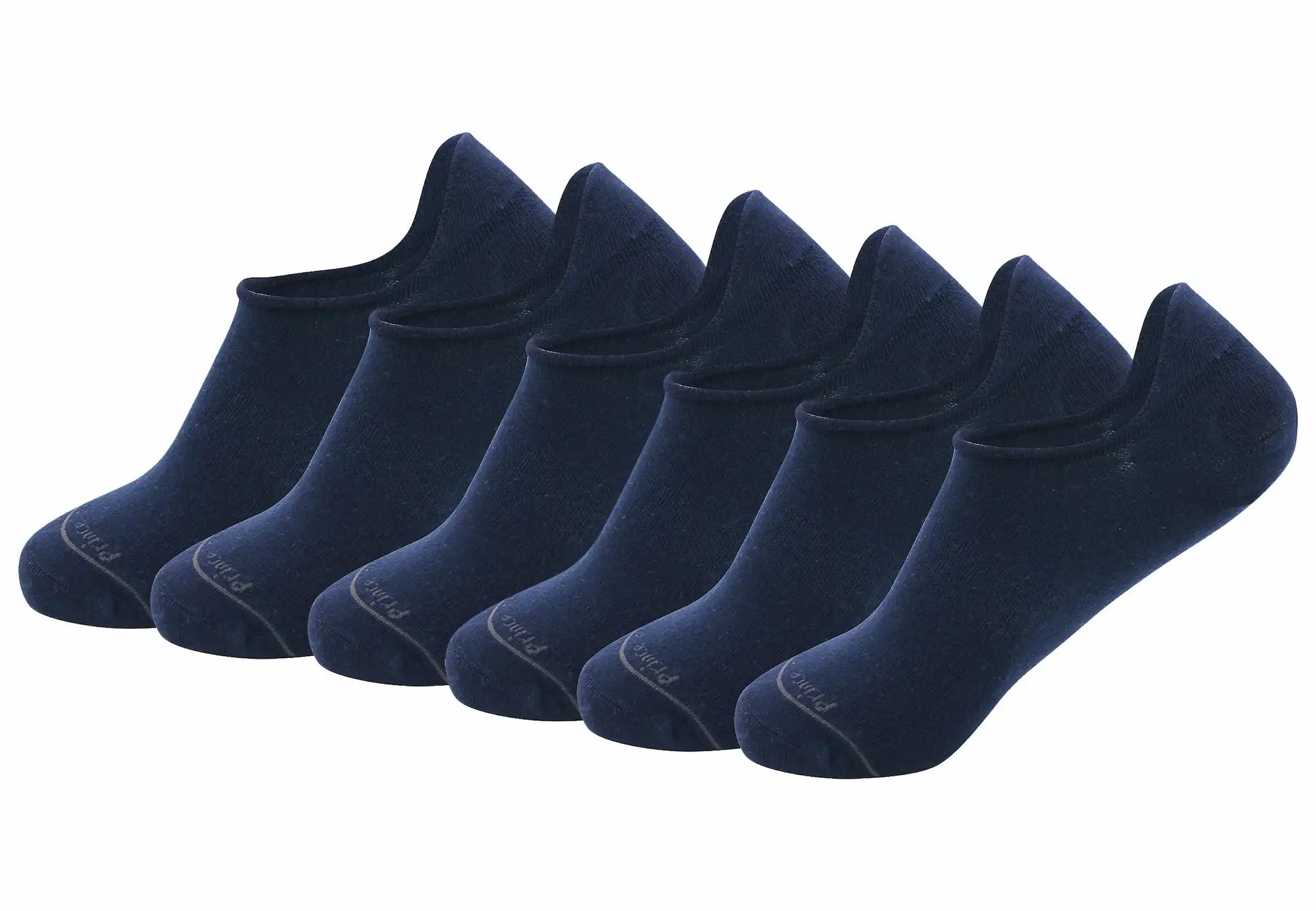 (Dunkelblau) Sneaker Socken Herren 3er Pack – Gesamtansicht alle Paare