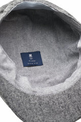 (Grau) Ballonmütze Tweed – Innenseite mit Prince Bowtie Label