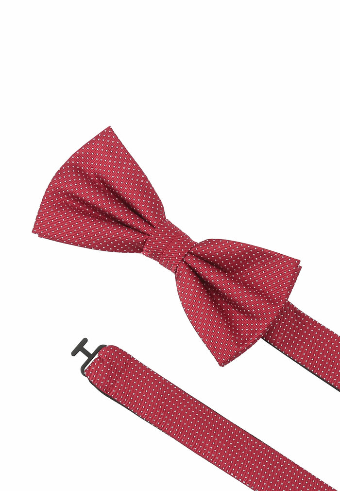Men's silk bow tie – Picoté