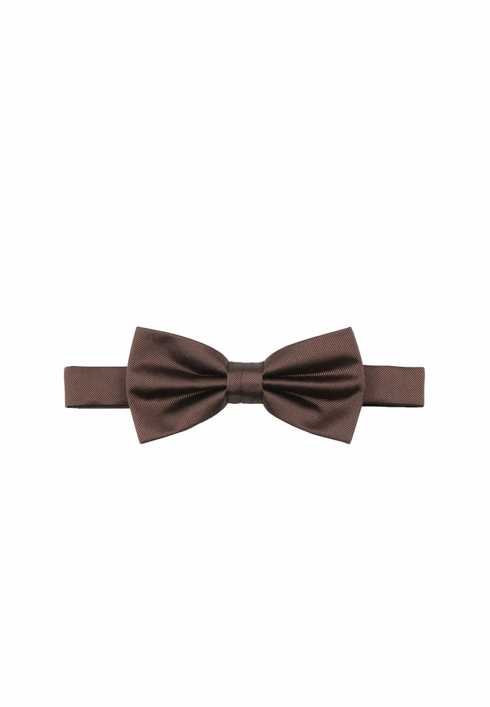Men's silk bow tie – solid color