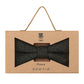 (Dunkelgrün) Fliege Herren Tweed – Geschenkverpackung Prince Bowtie