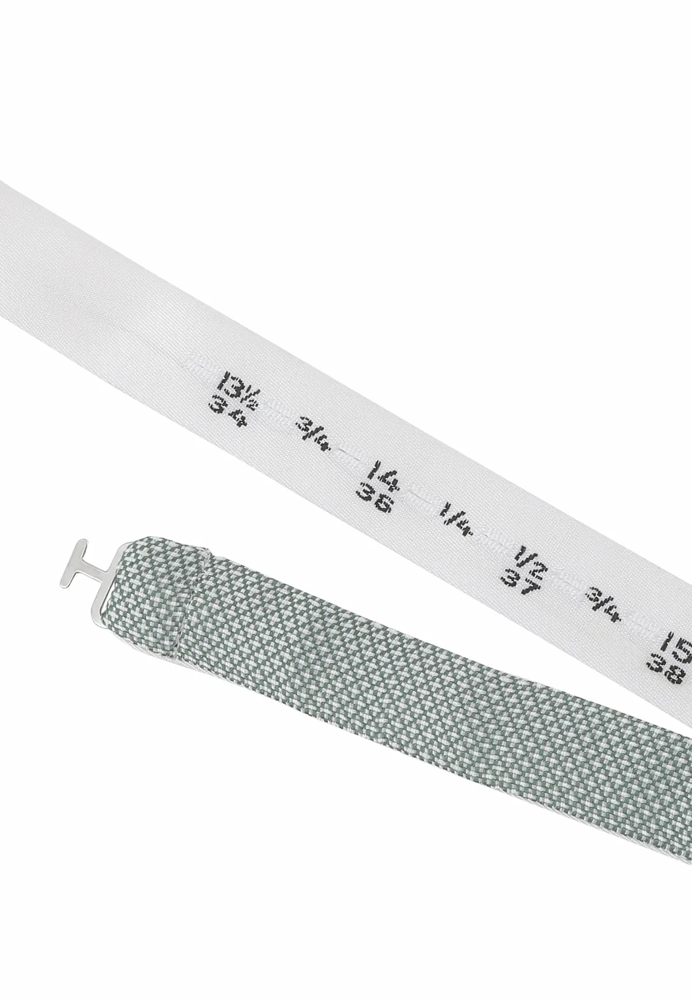 (Mint) Größenband der Fliege mit Verstellskala, Feinstruktur-Design