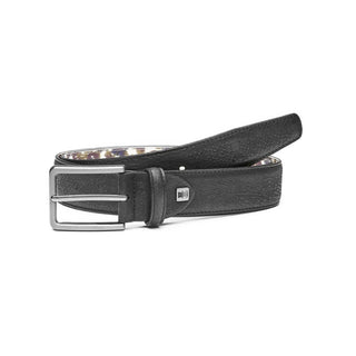 Men's leather belt 3.5 cm – grained