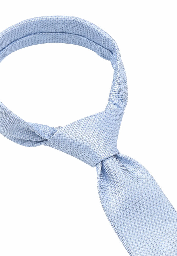 Men's silk tie and pocket square set – micro pattern
