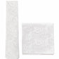 (Off-White) Krawatte und Einstecktuch Herren Paisley Seide – Gesamtansicht
