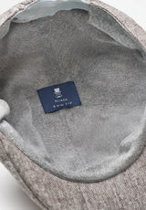 (Beige) Schiebermütze Tweed – Innenseite mit Prince Bowtie Label