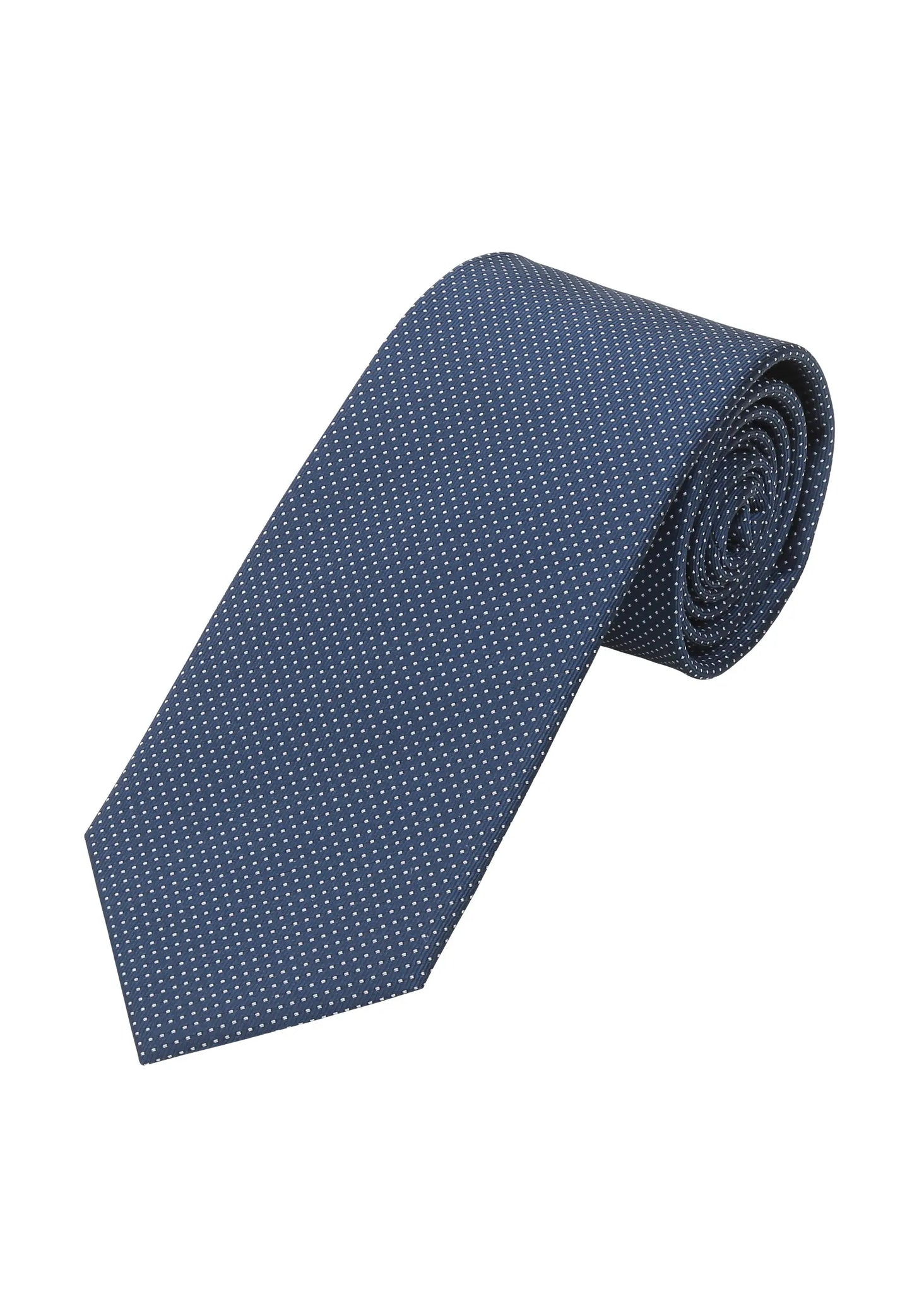 (Dunkelblau) krawatte herren 100 prozent seide picote 7 cm gerollt