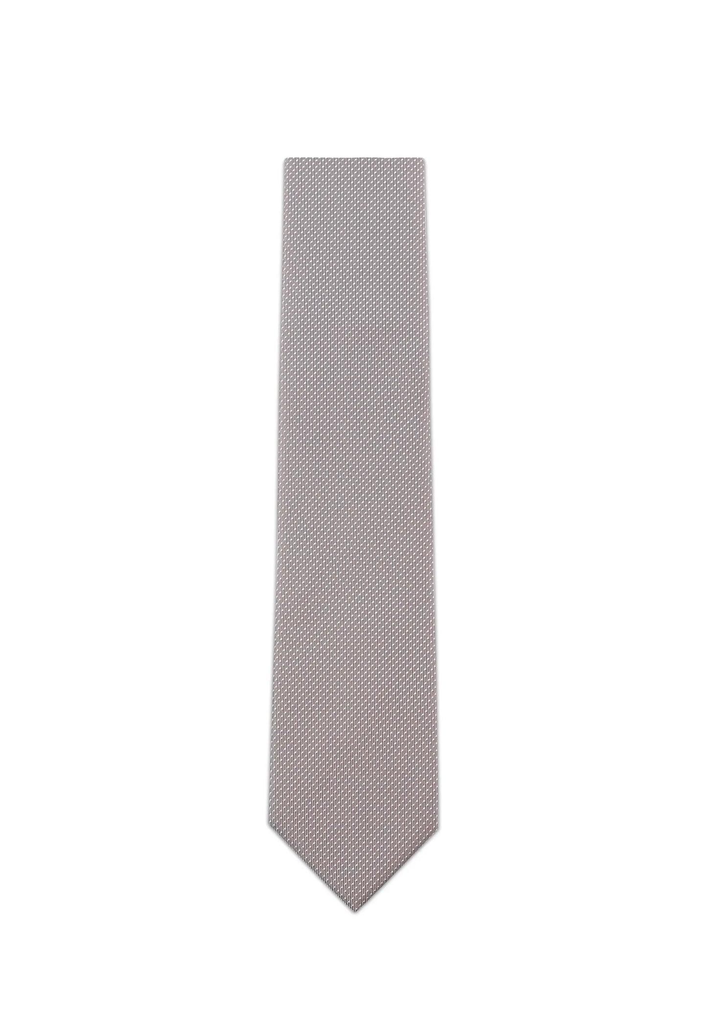 (Beige) picote seidenstruktur herren krawatte muster close up