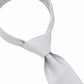 (Hellgrau) herren seidenkrawatte picote detailansicht eleganter look