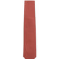 (Ziegel) Uni Krawatte 7cm–7.5cm flach Frontansicht