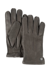 (Dunkelbraun) Lederhandschuhe Herren – Produktansicht