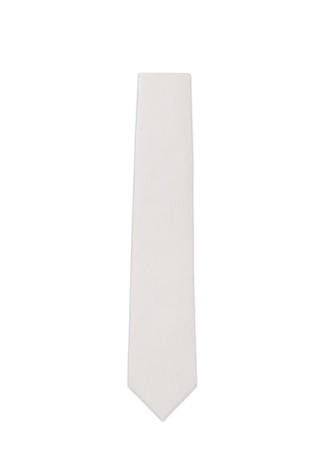 (Champagner) Picoté Krawatte Herren 100% Seide 6cm Produktansicht