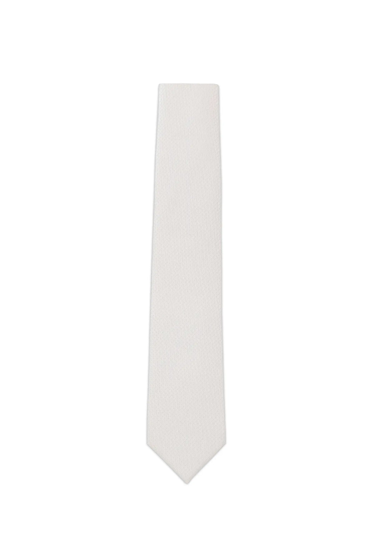 (Champagner) Picoté Krawatte Herren 100% Seide 6cm Produktansicht