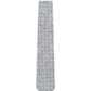 (Grau) Krawatte Medaillon-Muster Baumwolle 6 cm – Gesamtansicht