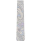 (Grau) Krawatte Paisley-Muster Baumwolle 6 cm – Gesamtansicht