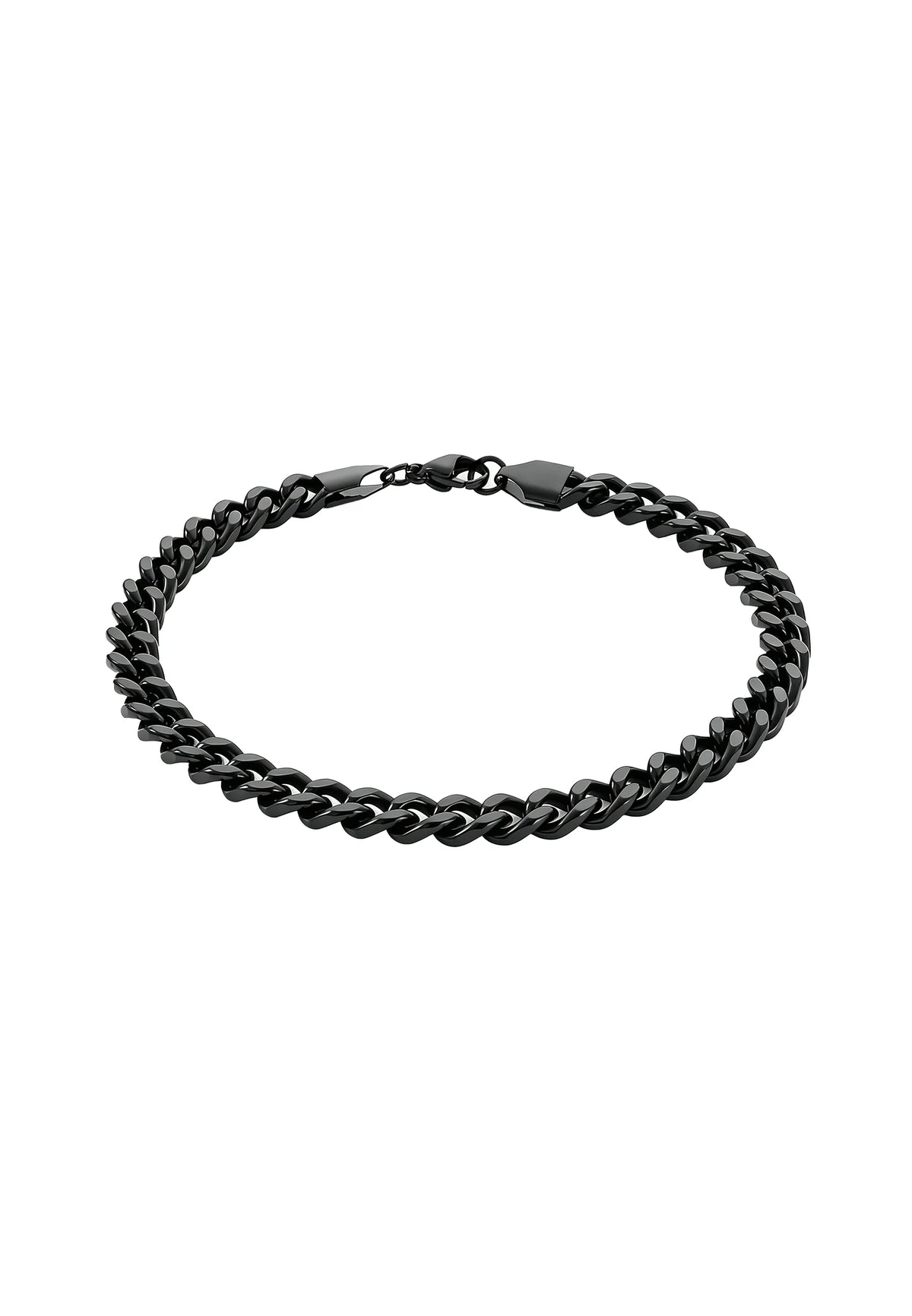 Armband aus Edelstahl – Arno – Schwarz