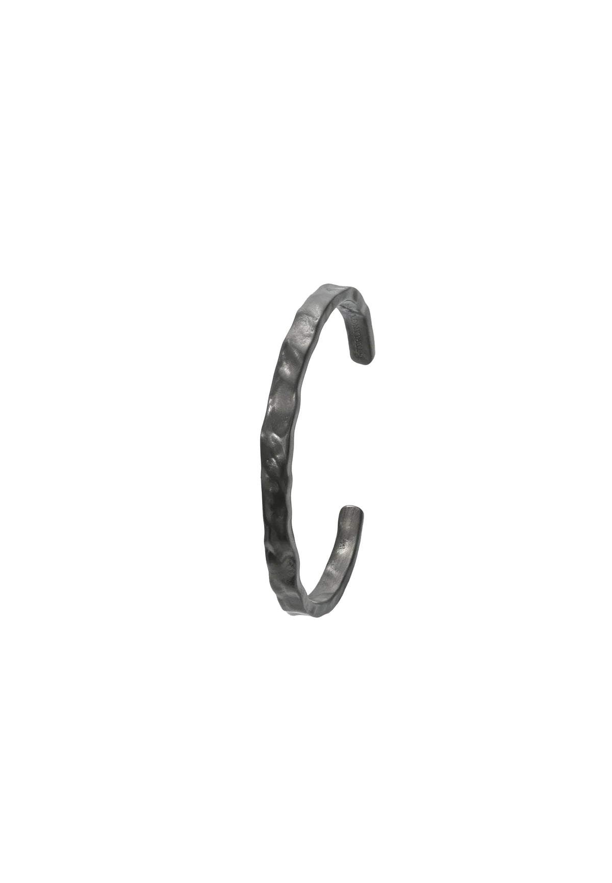 (Gun Metal) Armband aus Edelstahl – Adria – Frontalansicht