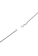 Halskette aus Edelstahl – Hanse – Silber