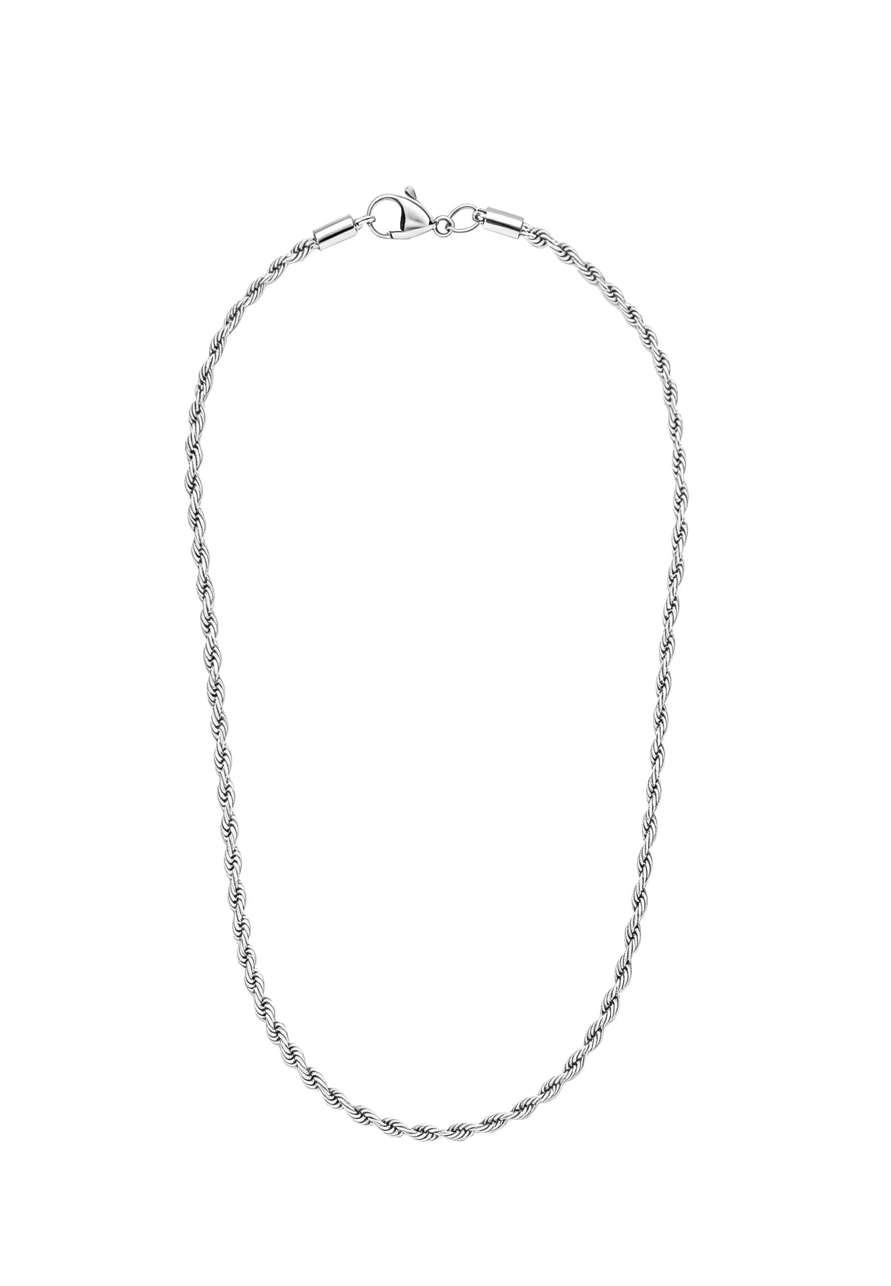 Halskette aus Edelstahl – Levin – Silber