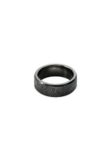Ring aus Edelstahl – Rovere – Schwarz