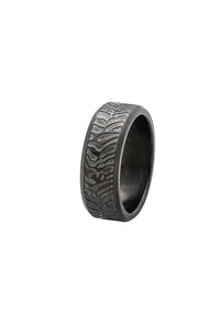 Ring aus Edelstahl – Duro – Schwarz