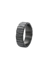 Ring aus Edelstahl – Rialto – Gun Metal