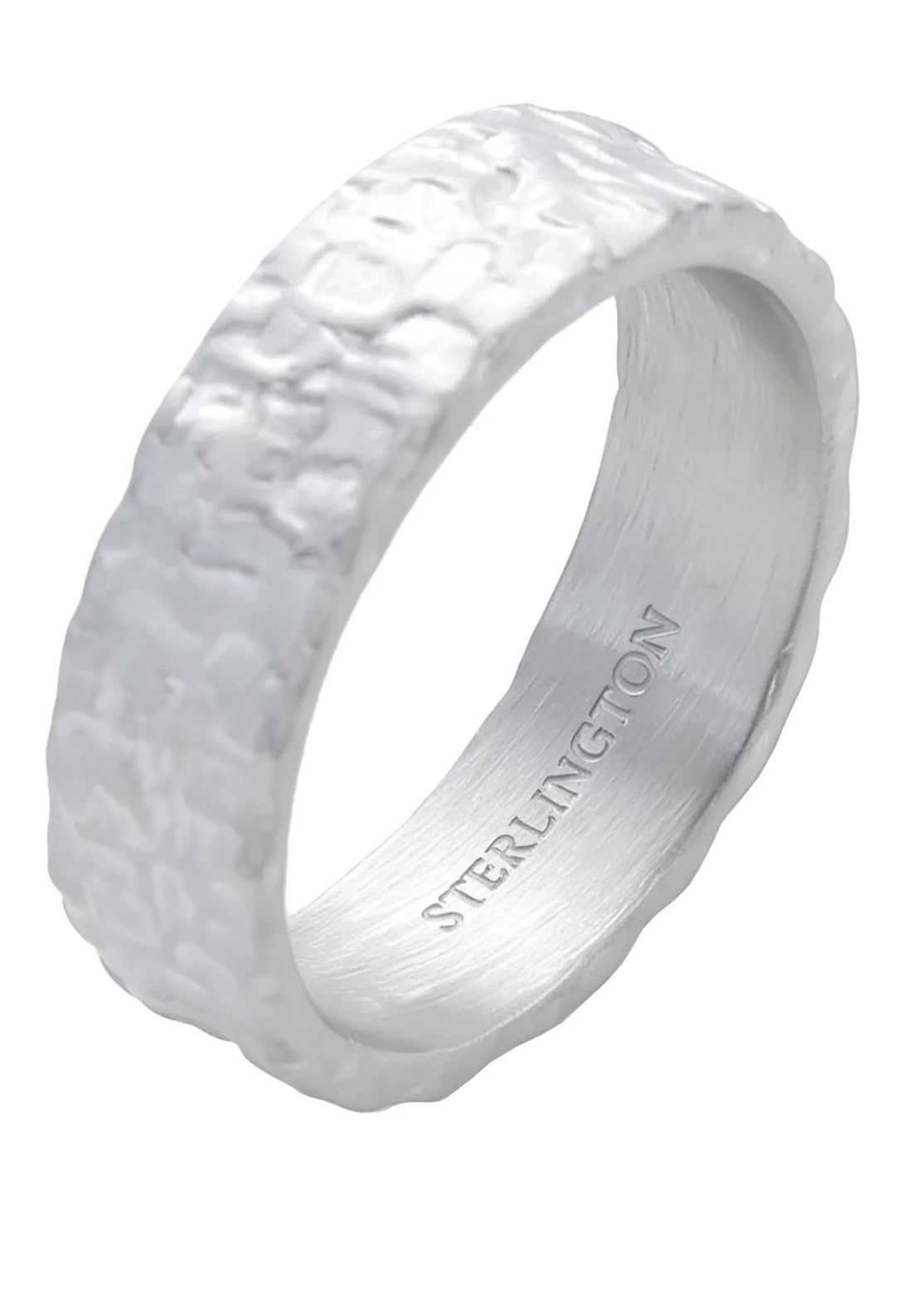Ring aus Edelstahl – Rhone – Silber