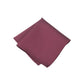 (Weinrot) Einstecktuch Herren aus 100% Seide Picoté 28x28cm gefaltet