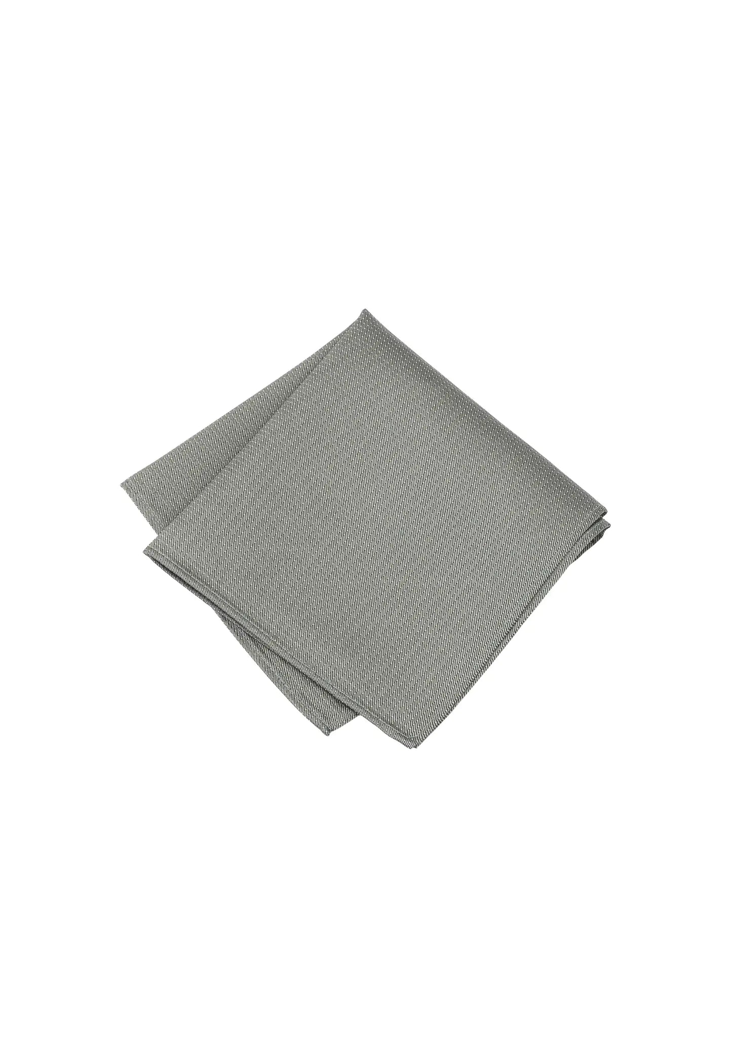 (Mint) Einstecktuch Herren aus 100% Seide Picoté 28x28cm gefaltet