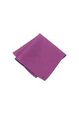 (Lila) Einstecktuch Herren aus 100% Seide Picoté 28x28cm gefaltet