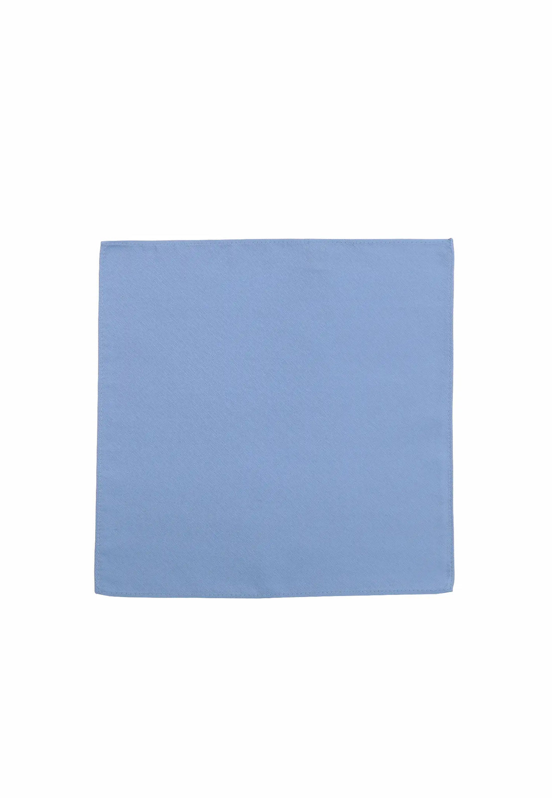 (Hellblau) Uni Einstecktuch aus Seide 28x28cm