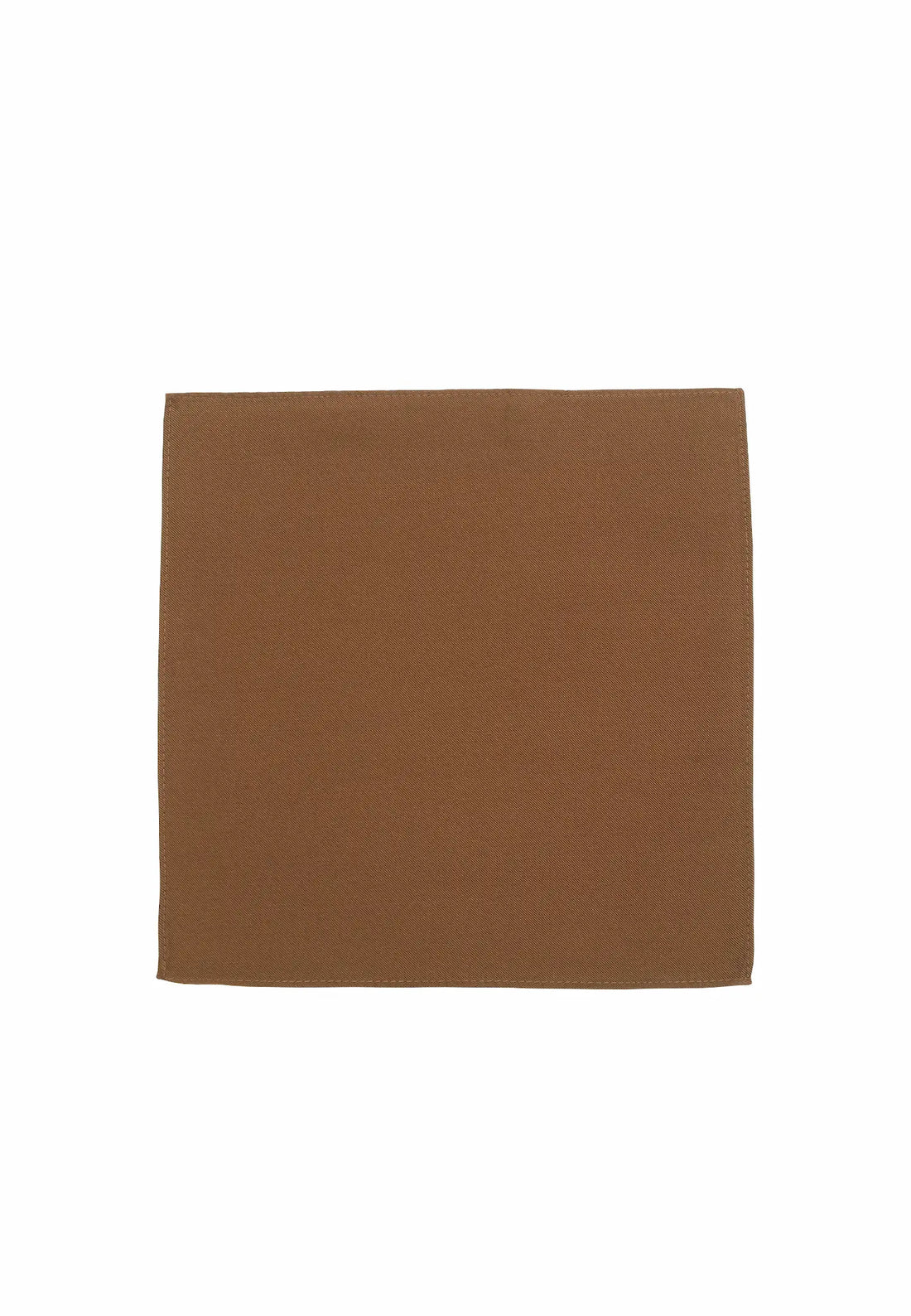 (Terra) Uni Einstecktuch aus Seide 28x28cm