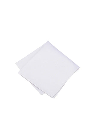 Men's silk pocket square – solid color