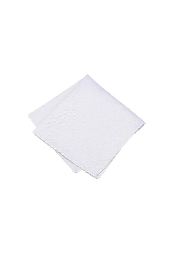 Men's silk pocket square – solid color