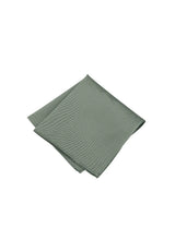 (Mint) Uni Einstecktuch aus Seide gefaltet 28x28cm