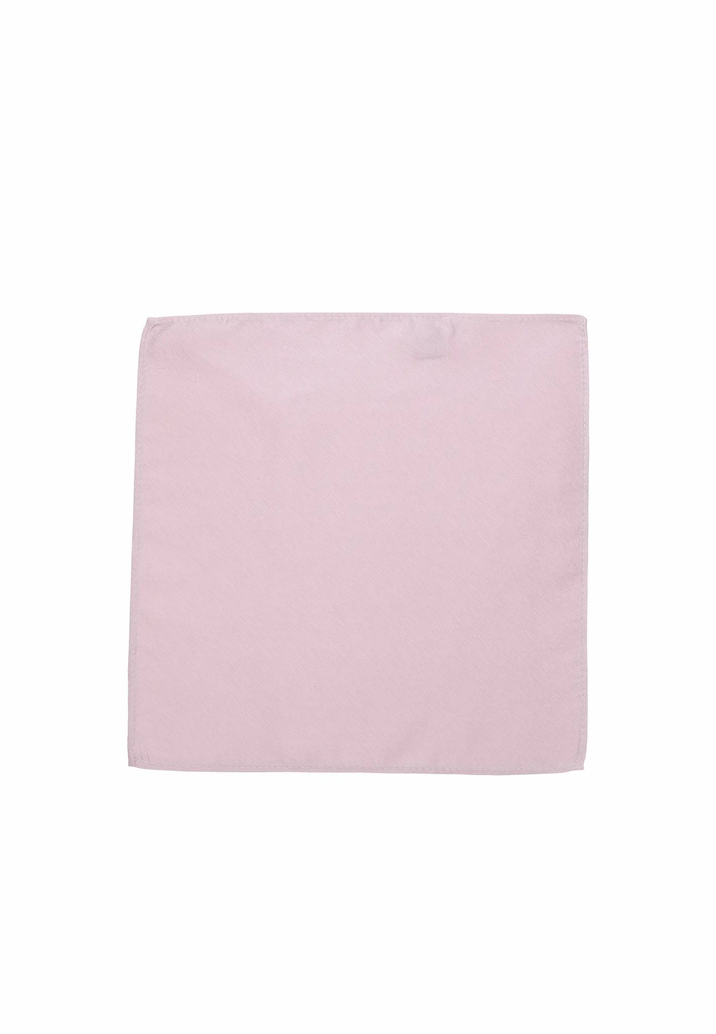 (Altrosa) Uni Einstecktuch aus 100% Seide in Pastellfarbe, Vorderseite glatt