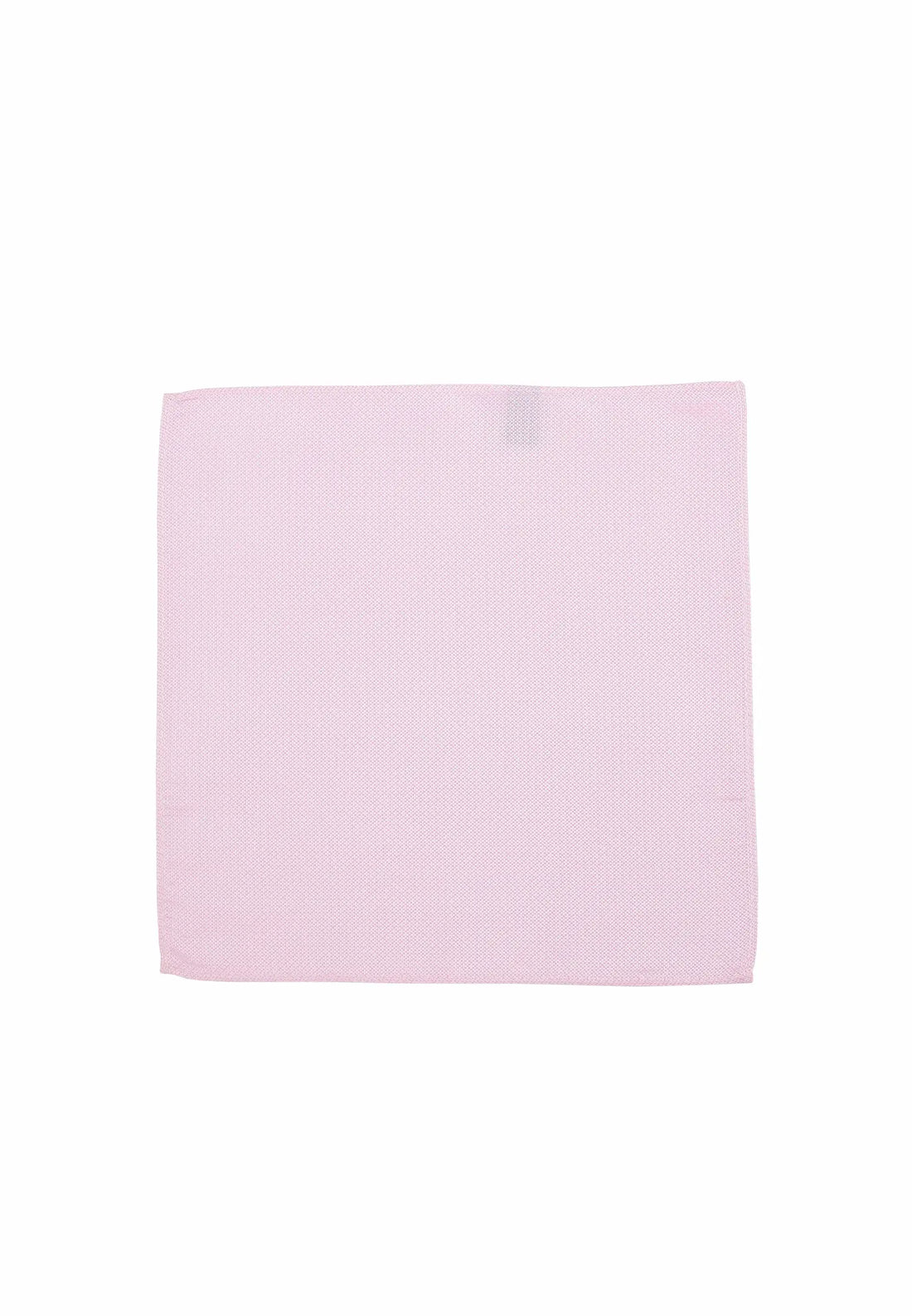 (Rosa) Seiden-Einstecktuch mit feinem Kachelmuster, flach liegend in Gesamtansicht