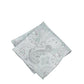 (Grün) Einstecktuch Hochzeit Paisley Seide – diagonal gefaltet