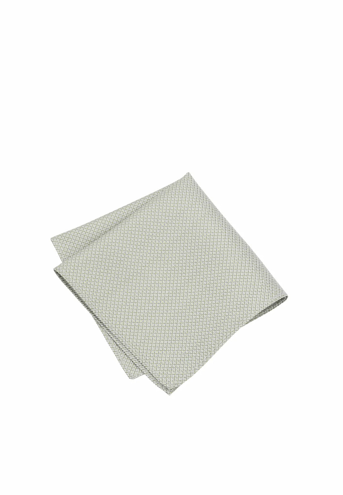 (Mint) Einstecktuch Herren Mikromuster Seide – Pochette gefaltet