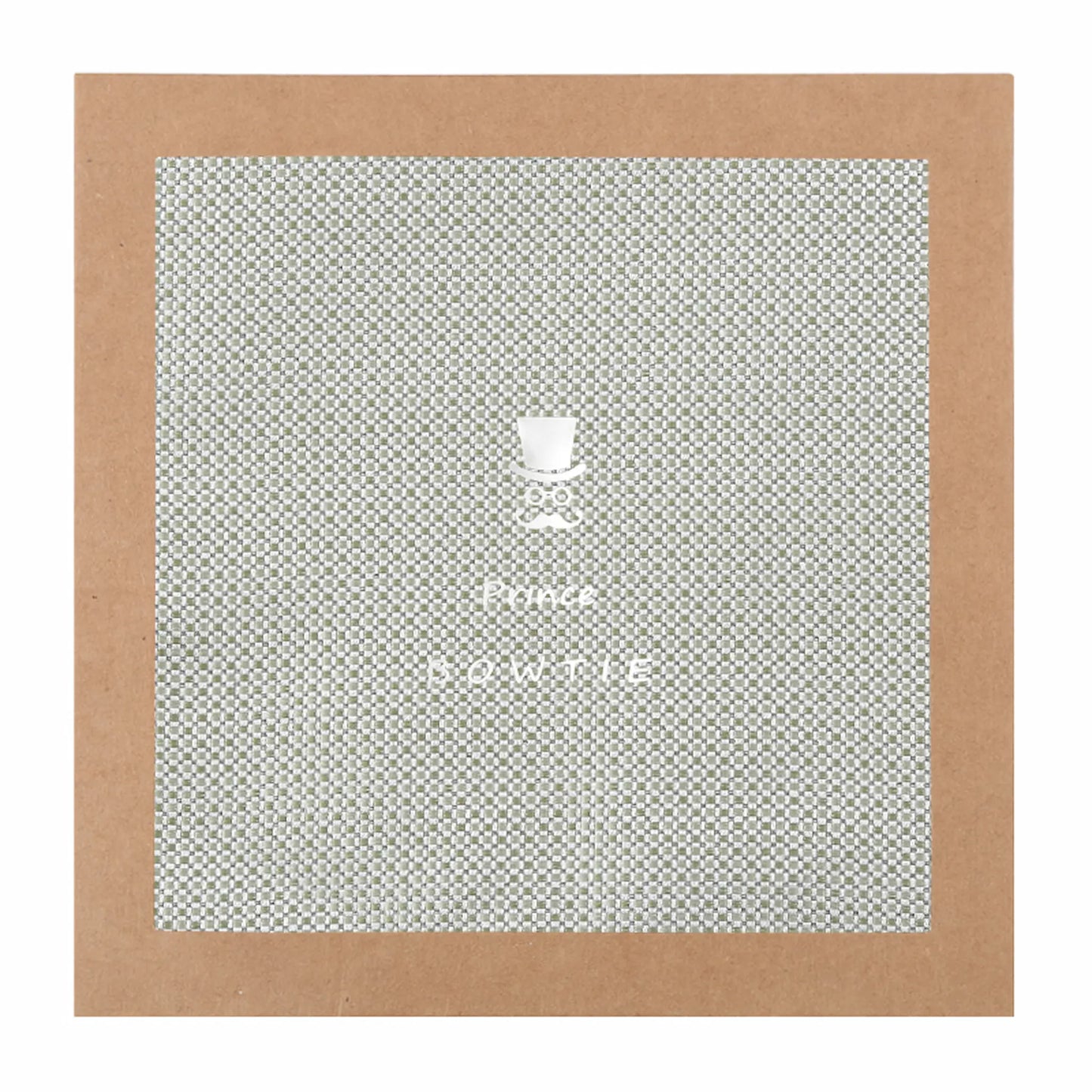 (Mint) Einstecktuch Mikromuster in Geschenkverpackung – Prince Bowtie