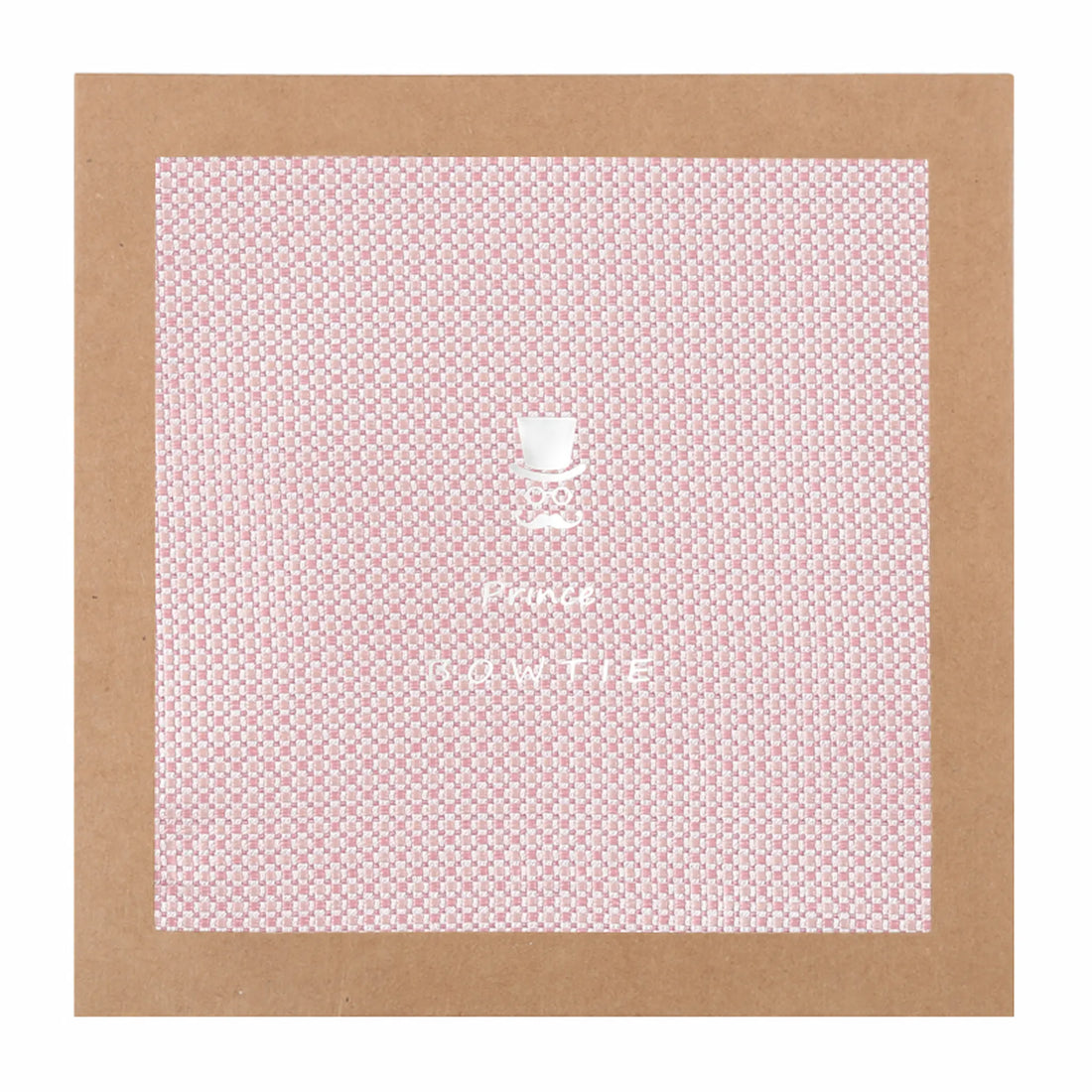 (Rosa) Einstecktuch Mikromuster in Geschenkverpackung – Prince Bowtie