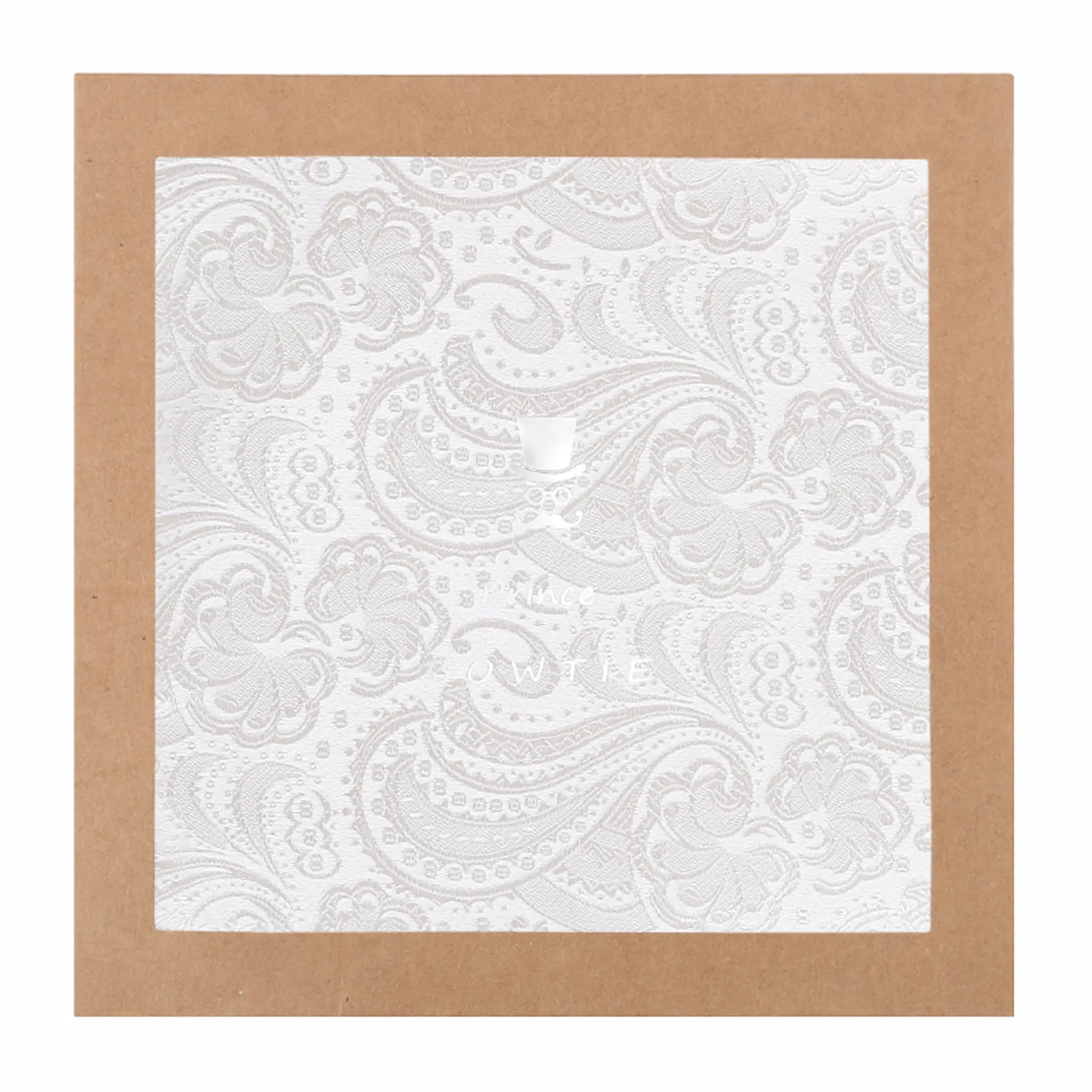 (Off-White) Einstecktuch Paisley in Geschenkverpackung – Prince Bowtie