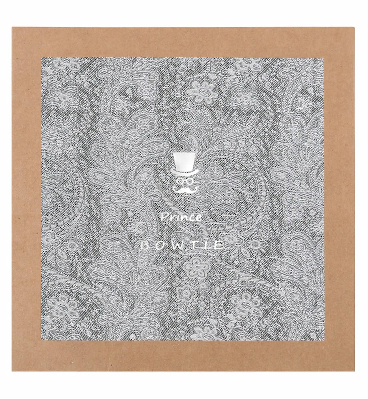(Mint) Einstecktuch Paisley Seide in Geschenkverpackung – Prince Bowtie