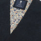 (Dunkelblau) Weste Herren Tweed – Prince Bowtie Label mit Größenangabe