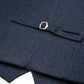 (Dunkelblau) Westen Set Herren Tweed – Rückseite mit verstellbarem Riegel