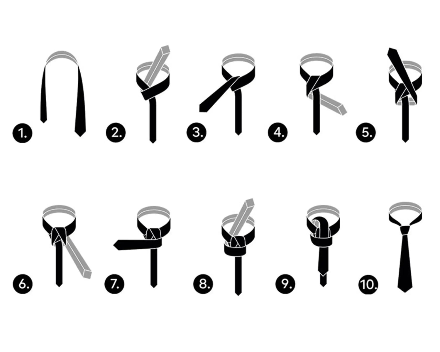 Doppelter Windsor Knoten binden - style4him.de - Krawatte binden Anleitung